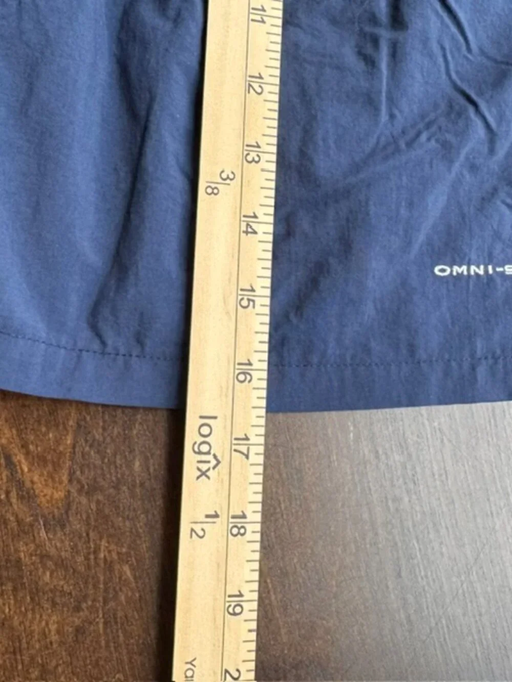 Columbia PFG Backcast III Men's Navy Water Shorts Omni-Shade Sz S